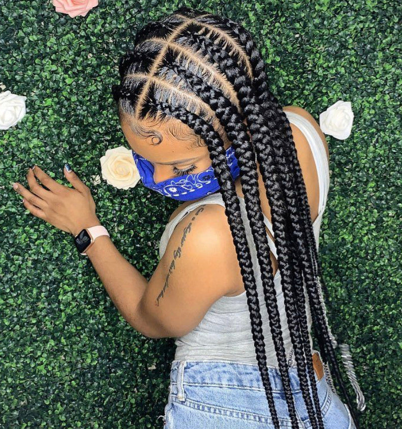 Pop smoke braids on shop females